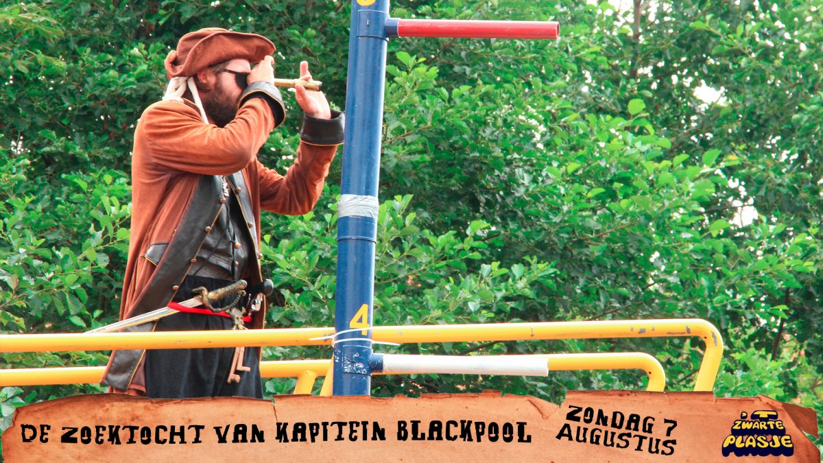 Afbeelding 0 bij Zondag (7 Augustus) Zoektocht met kapitein Blackpool!